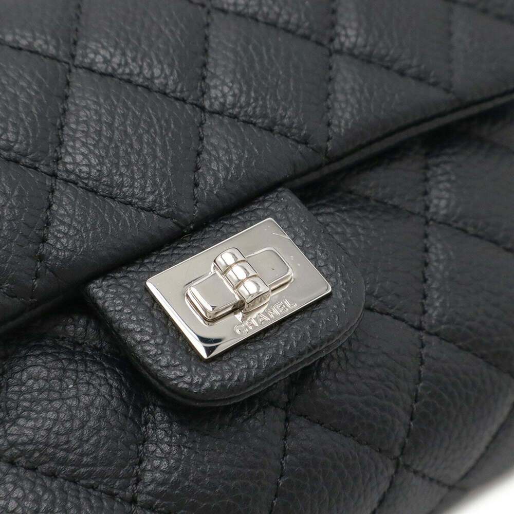 CHANEL Black Caviar Leather Clutch Bag - Picture 5 of 7